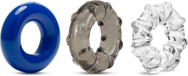 Stay Hard – Triple Stretch 3 Pack Cock Rings - Image 3