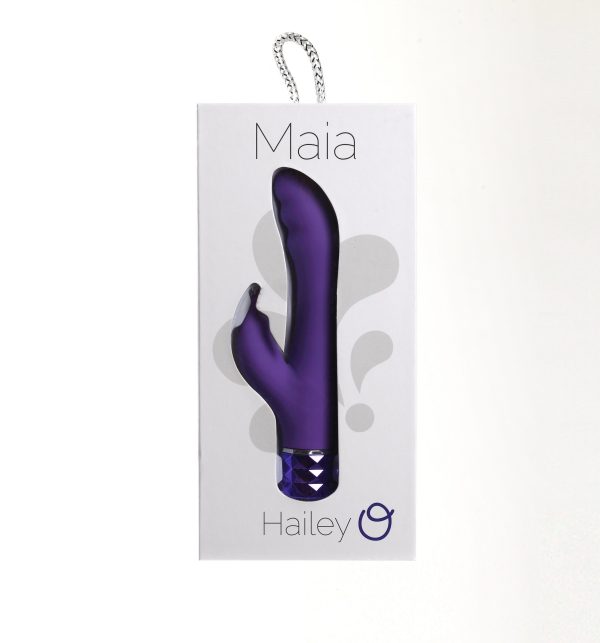 HAILEY Crystal Gems 10-Function G-Spot Vibrator Purple