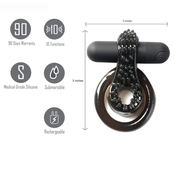 JAGGER Vibrating Erection Enhancer Ring - Image 2