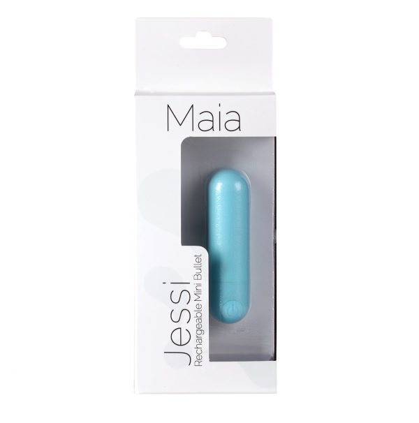 JESSI USB Rechargeable Mini Bullet – Teal Blue