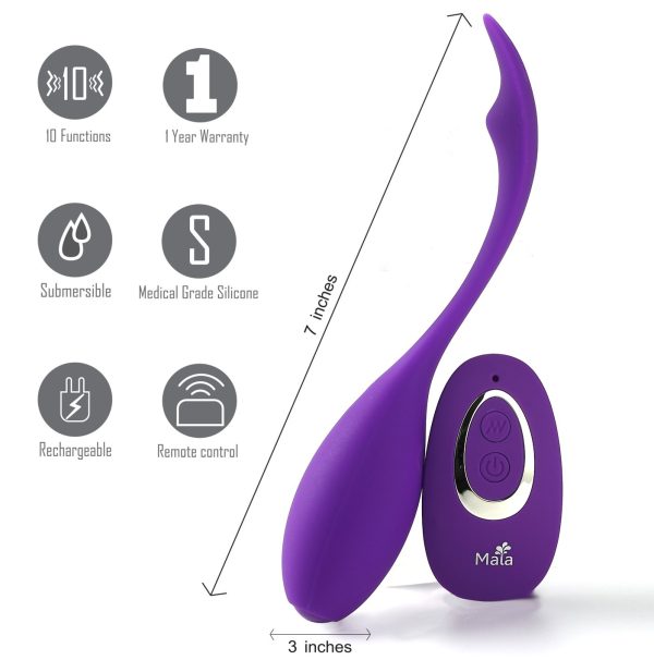 SYRENE Remote Control Luxury USB Rechargeable Vibrator - Image 3