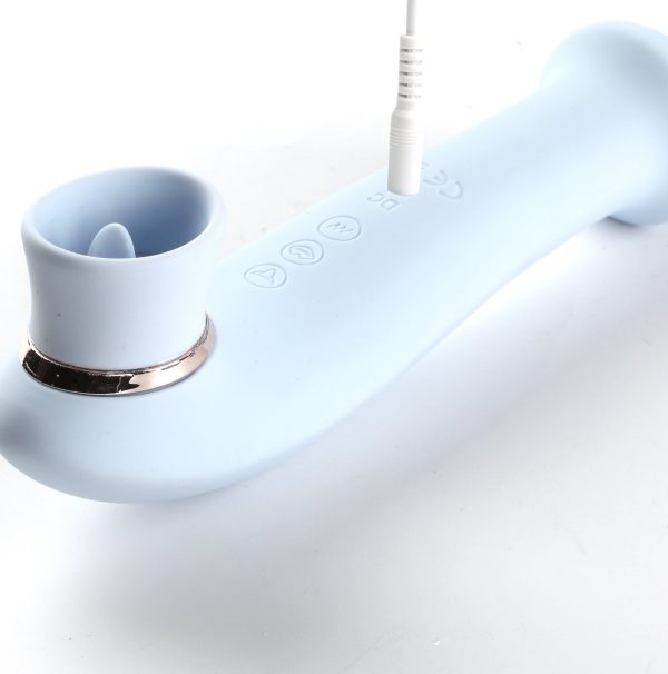 DESTINY 15-Function Clitoral Suction Toy Blue - Image 2