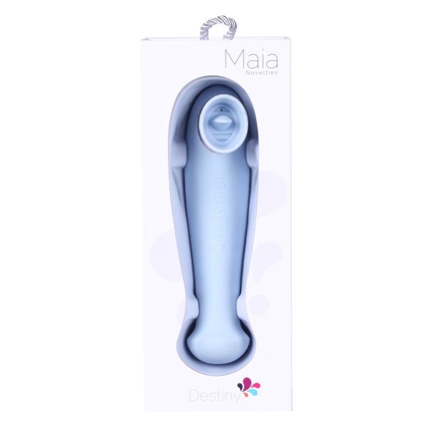 DESTINY 15-Function Clitoral Suction Toy Blue