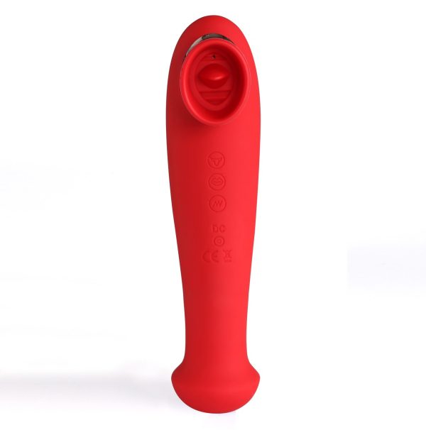 DESTINY 15-Function Clitoral Suction Toy Red - Image 6