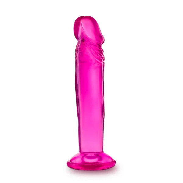 B Yours – Sweet N’ Small 6 Inch Dildo With Suction Cup – Pink - Image 5