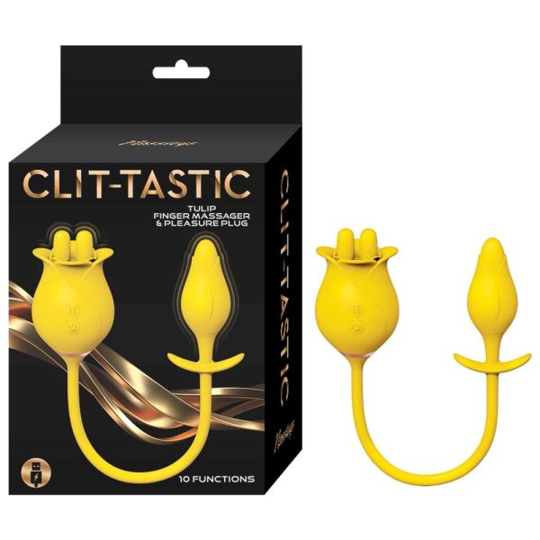 Clit-tastic Tulip Finger Massager & Pleasure Plug - Image 2