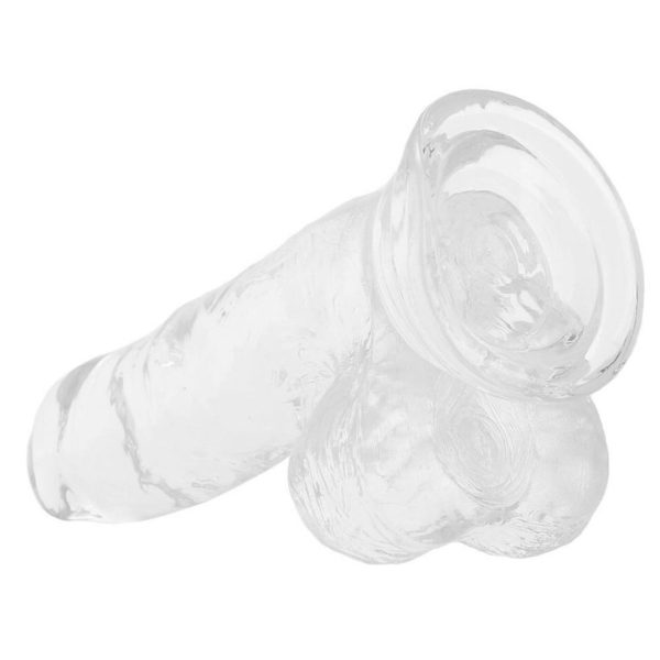 King Cock Clear 5″ Cock with Balls - Image 2