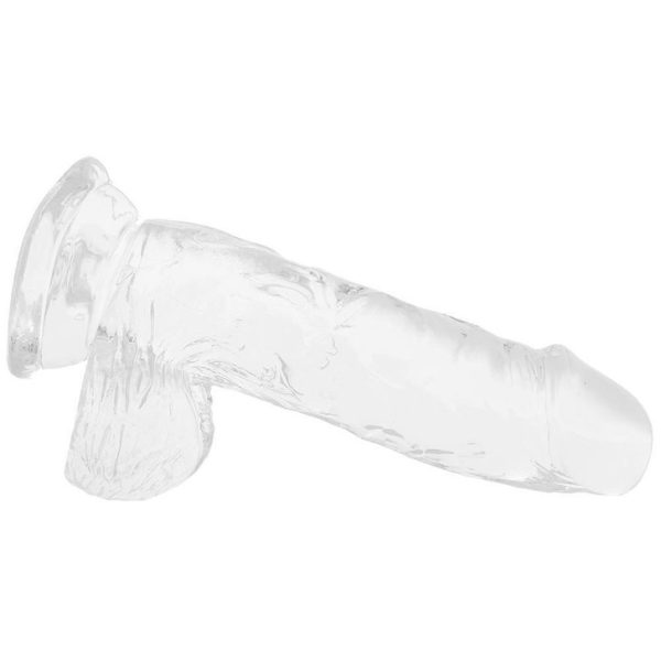 King Cock Clear 5″ Cock with Balls - Image 3