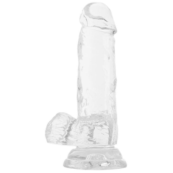 King Cock Clear 5″ Cock with Balls - Image 6